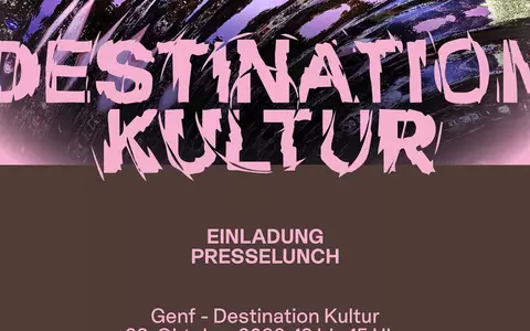 EINLADUNG zum Presse-Lunch nach Zürich: Genf - Destination Kultur - Foto: presseportal.de