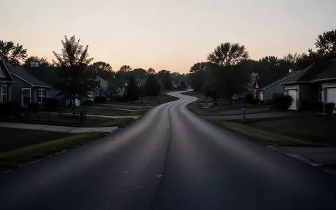 Eine leere, kurvenreiche Landstraße in der Dämmerung, die durch eine ruhige Landschaft führt. - Foto: über boerse-global.de