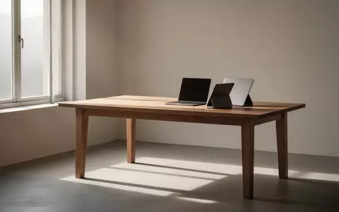 Ein minimalistischer, sonnendurchfluteter Raum mit einem Holztisch und weichem Lichteinfall. - Foto: über boerse-global.de