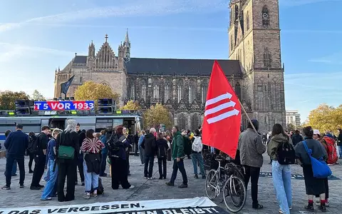 Anti-AfD-Protest am 06.10.2026 - Foto: via dts Nachrichtenagentur