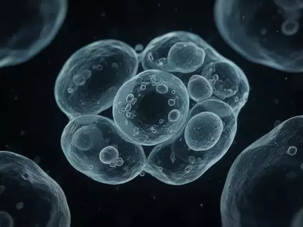 Mikroskopische Aufnahme zellulärer Strukturen in einem biologischen Forschungskontext. - Foto: über boerse-global.de