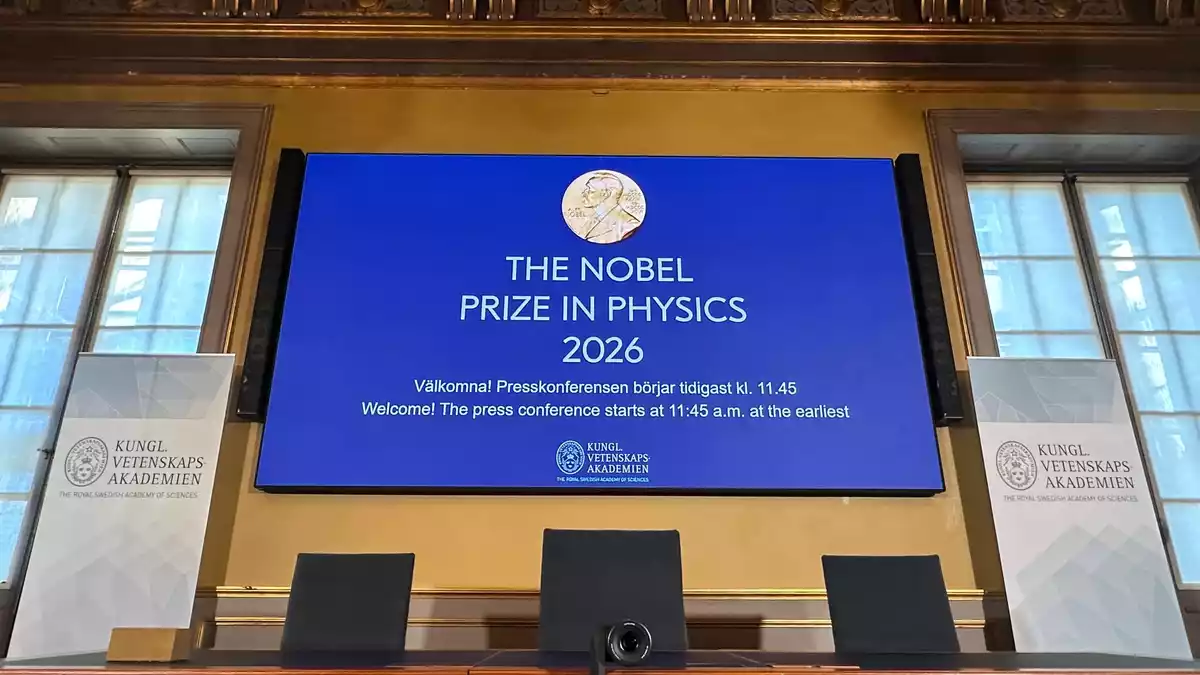 Der renommierte Preis wird in der Königlich-Schwedischen Akademie der Wissenschaften in Stockholm verkündet. - Bild: Steffen Trumpf/dpa