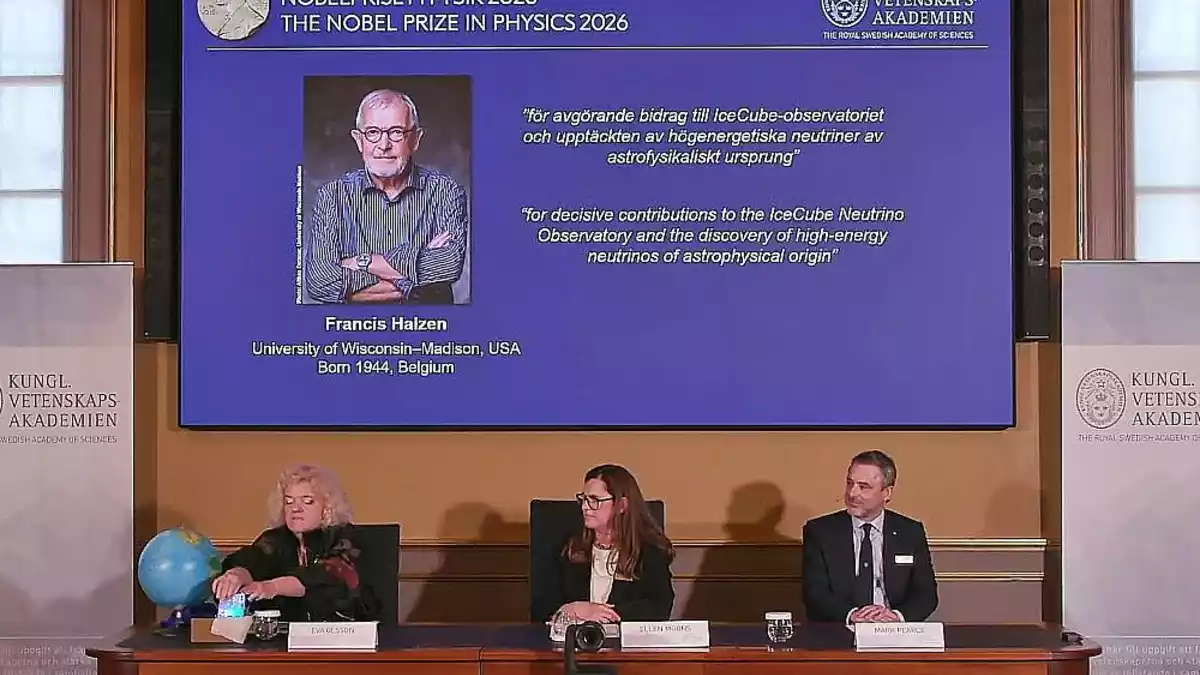 Belgischer Astrophysiker Halzen erhält Physik-Nobelpreis