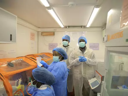 Das Bundibugyo-Virus grassiert seit Monaten in der Demokratischen Republik Kongo. (Archivbild) - Foto: Sebastien Kitsa Musayi/AP/dpa