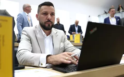 Nun Landtagspräsident in Sachsen-Anhalt: Der AfD-Politiker Tobias Rausch.  - Foto: Jan Woitas/dpa pool/dpa