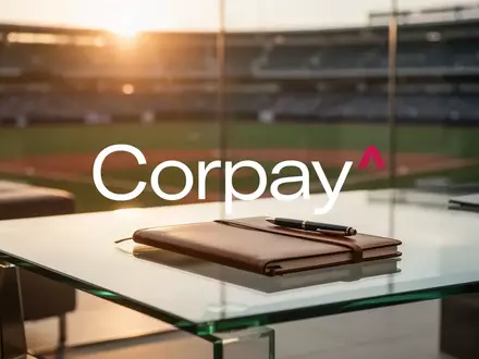 Abstrakte Darstellung einer modernen Business-Umgebung mit Blick auf ein Baseballstadion bei Sonnenuntergang. - Foto: über boerse-global.de