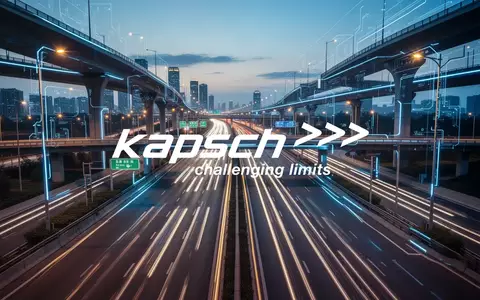 Moderne Autobahnkreuzung bei Dämmerung mit Lichtspuren von Fahrzeugen als Symbol für Verkehrsinfrastruktur. - Foto: über boerse-global.de