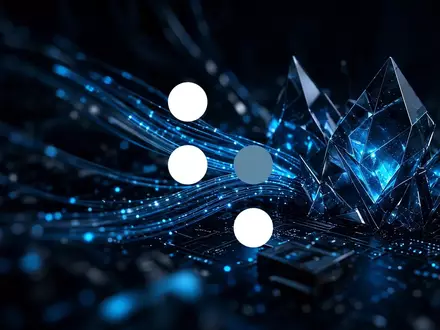 Abstrakte Darstellung von Quantencomputing-Technologie in einer düsteren, professionellen Finanzmarkt-Ästhetik. - Foto: über boerse-global.de