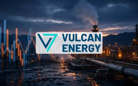 Moderne Industrieanlage zur Lithiumgewinnung in stimmungsvollem Licht als Symbol fĂĽr den Sektor der erneuerbaren Energien - Foto: ĂĽber boerse-global.de