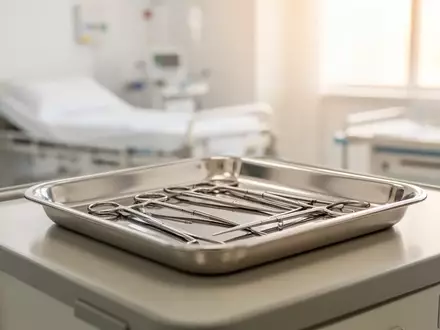 Ein steriler, minimalistischer Behandlungsraum in einer Klinik mit hellem, natürlichem Licht. - Foto: über boerse-global.de