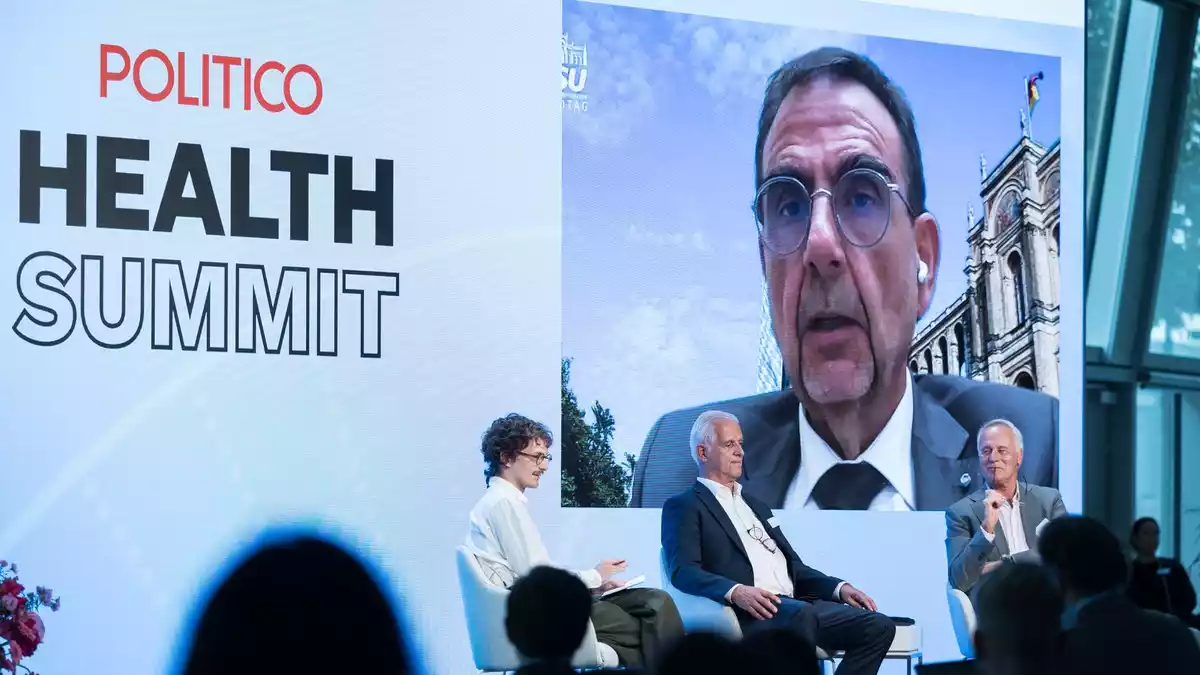 CSU-Politiker Holetschek warnt nach Wahl von AfD-Landtagspräsidenten vor Pflegekollaps - POLITICO Health Summit - Bild: presseportal.de