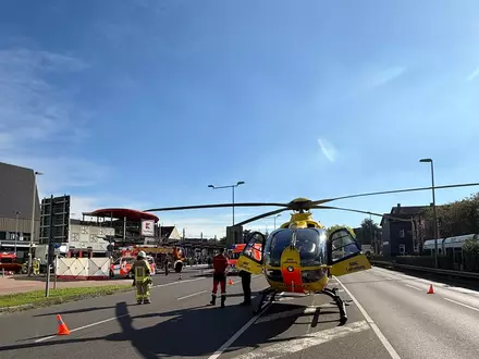 FW-EN: Verkehrsunfall - Person unter LKW eingeklemmt - Foto: presseportal.de