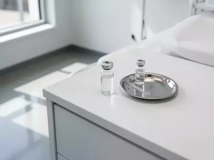 Ein heller, minimalistischer Untersuchungsraum in einer modernen Klinik mit natĂĽrlichem Lichteinfall. - Foto: ĂĽber boerse-global.de