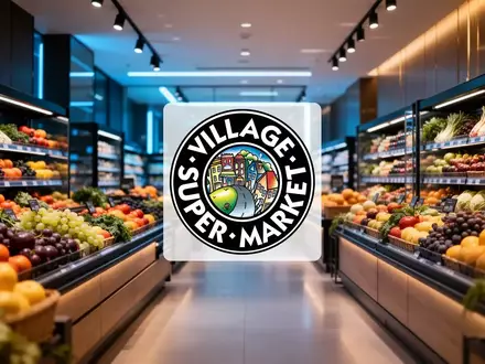 Abstrakte Darstellung eines modernen Supermarkt-Interieurs mit Fokus auf Architektur und Beleuchtung. - Foto: ĂŒber boerse-global.de
