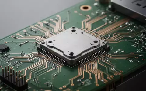 Nahaufnahme einer elektronischen Leiterplatte mit Sicherheitsmodul-Hardware in einer professionellen technischen Umgebung. - Foto: über boerse-global.de
