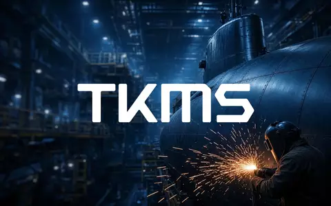 Industrielle Fertigung von U-Booten in einer modernen Werft mit funkenprühendem Metallbau. - Foto: über boerse-global.de