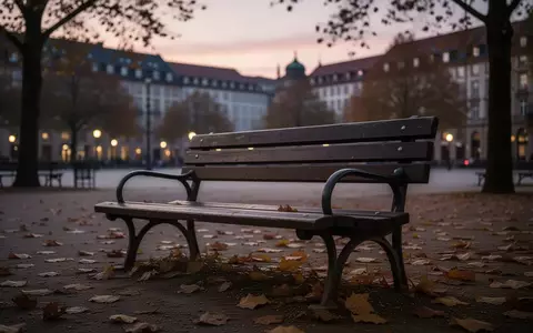 Eine leere Parkbank bei Dämmerung in einem städtischen Umfeld als Symbol für Einsamkeit und psychische Belastung. - Foto: über boerse-global.de