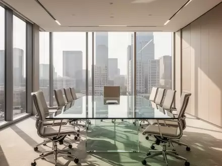 Ein moderner, sonnendurchfluteter Konferenzraum in einem Bürogebäude in Dallas. - Foto: über boerse-global.de