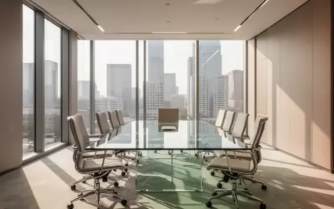 Ein moderner, sonnendurchfluteter Konferenzraum in einem Bürogebäude in Dallas. - Foto: über boerse-global.de