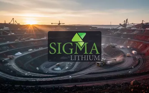 Industrielles Lithium-Abbaugebiet in einer weitläufigen, terrassierten Landschaft bei Sonnenaufgang. - Foto: über boerse-global.de