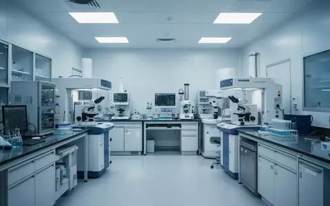 Ein steriles, modernes Labor mit hochwertiger medizinischer Diagnosetechnik in einer professionellen Forschungsumgebung. - Foto: über boerse-global.de