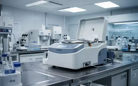 Ein steriler, modern ausgestatteter klinischer Laborraum mit medizinischen Geräten in einer hellen, professionellen Umgebung. - Foto: über boerse-global.de