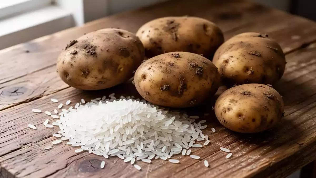 Kartoffeln oder Reis: Welche Beilage beim Abnehmen besser sättigt