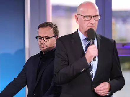 Jan Redmann und Dietmar Woidke (Archiv) - Foto: via dts Nachrichtenagentur