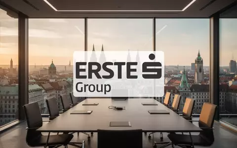 Abstraktes Bild eines modernen Konferenzraums mit Blick auf eine europäische Stadt, symbolisch für strategisches Wachstum. - Foto: über boerse-global.de
