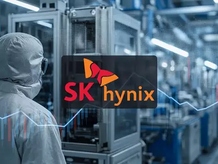 Abstrakte Darstellung einer modernen Halbleiterfertigung mit Fokus auf Technologie-Marktdynamik und Kapitalflüssen. - Foto: über boerse-global.de