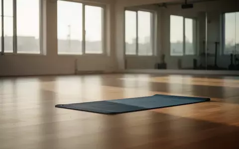 Ein heller, minimalistischer Trainingsraum mit einer leeren Sportmatte auf dem Boden in natürlichem Licht. - Foto: über boerse-global.de
