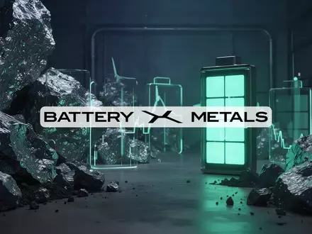 Abstrakte Darstellung von Batterietechnologie und Rohstoffen in einer modernen industriellen Umgebung. - Foto: über boerse-global.de