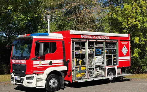 FW Rheingau-Taunus: Rheingau-Taunus-Kreis investiert rund 2,8 Millionen Euro in moderne und kreisweit einheitliche Gefahrgutausstattung - Foto: presseportal.de