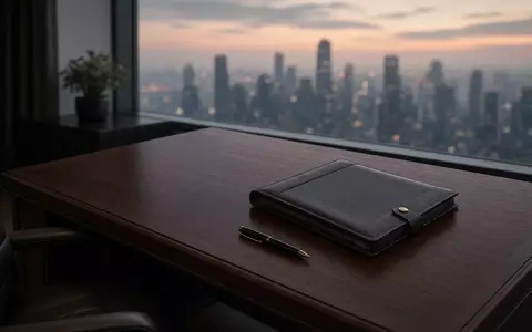 Modernes, leeres Bürogebäude mit Blick auf eine Skyline bei Dämmerung, symbolisiert institutionelle Finanzdienstleistungen. - Foto: über boerse-global.de