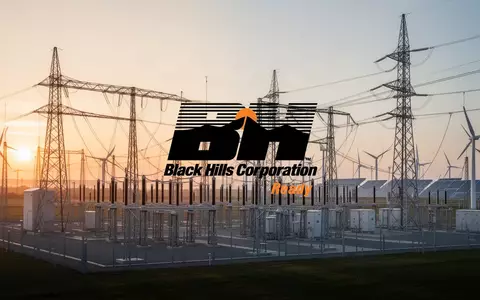 Moderne Hochspannungs-Umspannstation und Infrastruktur für erneuerbare Energien bei Sonnenaufgang. - Foto: über boerse-global.de