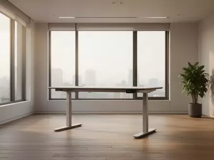 Ein minimalistisch eingerichteter, heller Büroraum mit viel freier Bewegungsfläche und Tageslicht. - Foto: über boerse-global.de