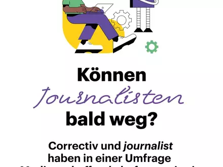 Umfrage von Correctiv und journalist: KI ist in Redaktionen längst Alltag - Foto: presseportal.de