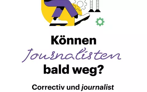 Umfrage von Correctiv und journalist: KI ist in Redaktionen längst Alltag - Foto: presseportal.de