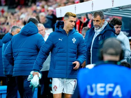 Ronaldos letzter Abgang? Der Superstar macht dem Trainer VorwĂĽrfe. (Archivbild) - Foto: Cornelius Poppe/NTB/dpa