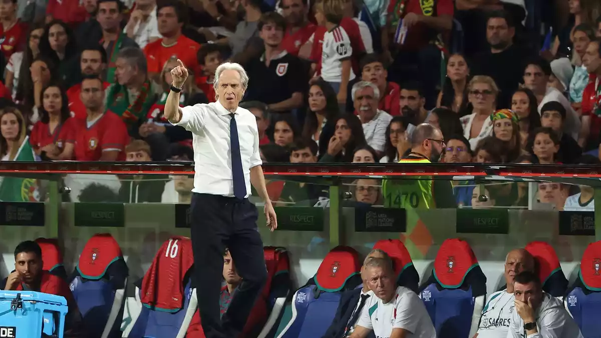 Jorge Jesus führte Portugal in der Nations League zu vier Siegen in vier Spielen. (Archivbild) - Bild: Luis Vieira/AP/dpa