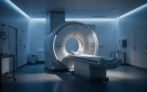 Ein hochmodernes MRT-Gerät in einem steril gestalteten, modern beleuchteten Laborraum. - Foto: über boerse-global.de