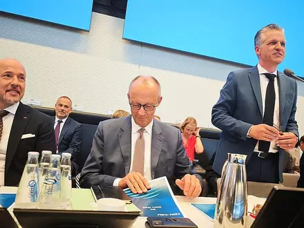 Unions-Fraktionssitzung am 06.10.2026 - Foto: via dts Nachrichtenagentur