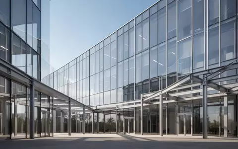 Moderne Glasfassade eines Bürogebäudes bei klarem Tageslicht als Symbol für wirtschaftliche Rahmenbedingungen. - Foto: über boerse-global.de