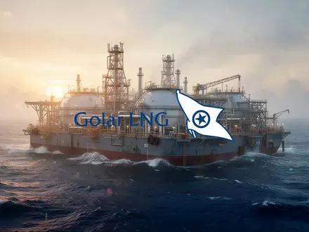 Industrielle schwimmende Flüssigerdgas-Anlage auf dem offenen Meer bei Sonnenuntergang. - Foto: über boerse-global.de