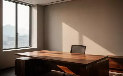 Ein minimalistisches, modernes Büro mit sanftem Tageslicht und neutraler Einrichtung. - Foto: über boerse-global.de