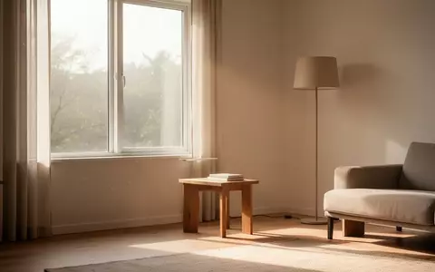 Ein minimalistisch eingerichtetes, sonnendurchflutetes Wohnzimmer, das eine Atmosphäre bewussten und reduzierten Konsums vermittelt. - Foto: über boerse-global.de
