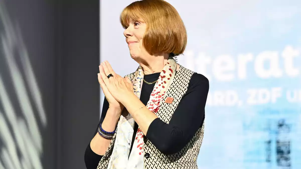 Gisèle Pelicot betont: Dass man lieben darf, sei das Schönste im Leben.» - Bild: Jennifer Brückner/dpa