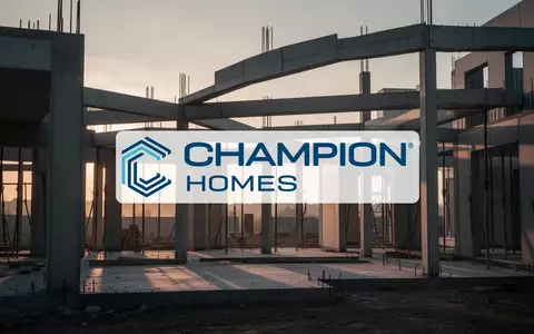 Abstrakte Darstellung einer modernen Baustelle bei Sonnenuntergang als Symbol für den Immobilienmarkt. - Foto: über boerse-global.de