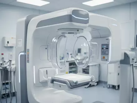 Ein modernes medizinisches Diagnosegerät in einem hellen, klinischen Laborumfeld. - Foto: über boerse-global.de