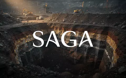 Abstrakte Darstellung einer geologischen Explorationsstätte mit mineralhaltigen Erdschichten in atmosphärischem Licht. - Foto: über boerse-global.de